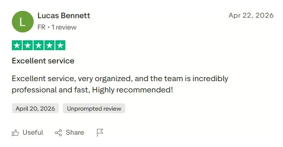 Trustpilot review