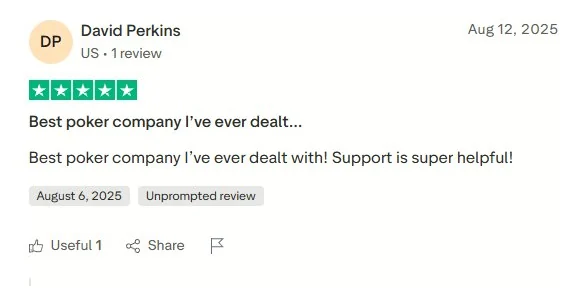 Trustpilot review