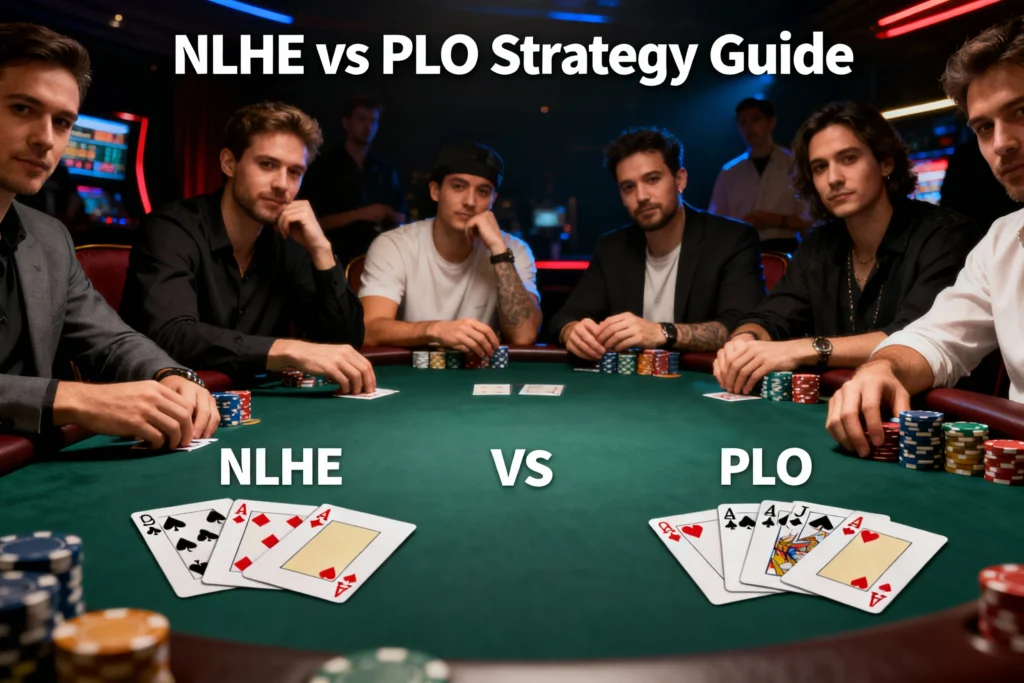 NLHE vs PLO Strategy | Bluffing Monkeys