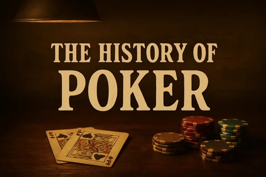 Poker History | Bluffing Monkeys