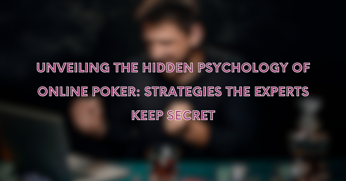 Online Poker