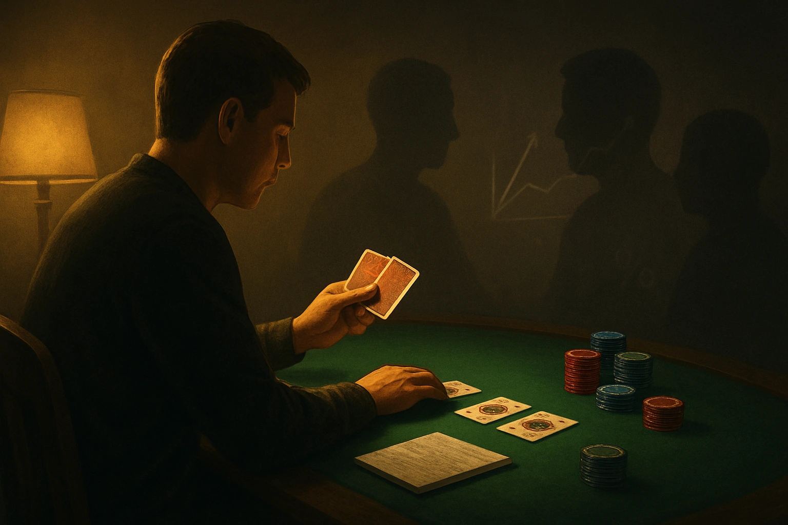 Solitary Poker Play | Bluffing Monkeys