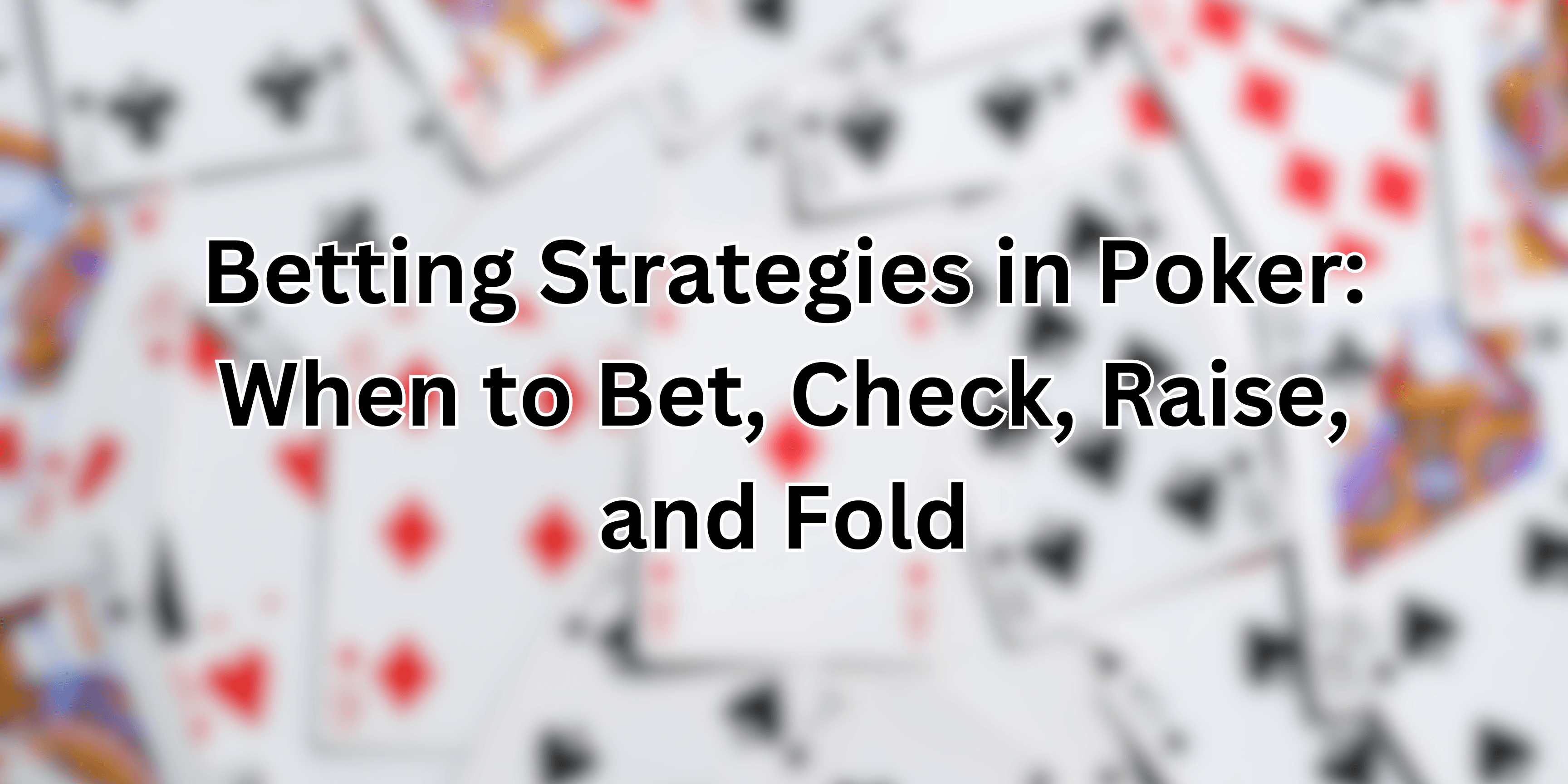 Poker Betting Strategy | Bluffing Monkeys