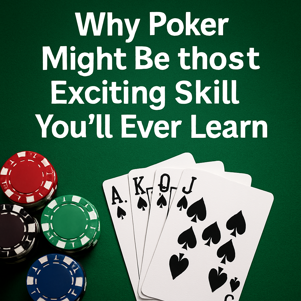 Why Poker Is an Exciting Skill to Learn | Bluffing Monkeys
