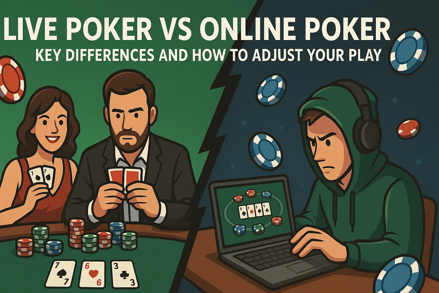 Live Poker vs Online Poker