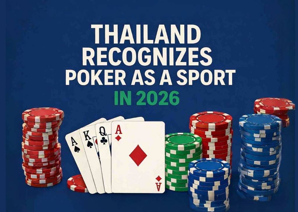 Thailand recognized poker as a sport in 2025