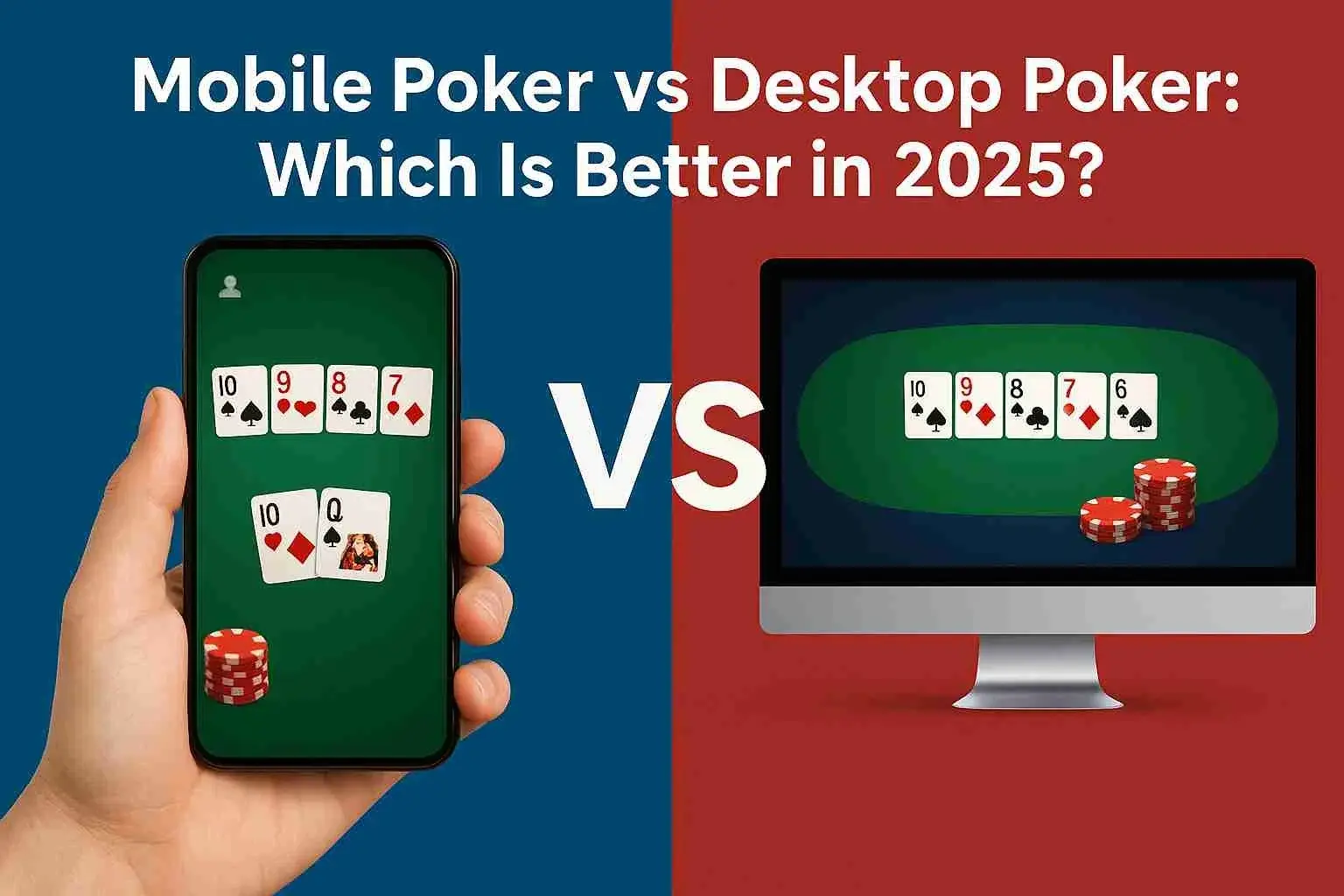 Mobile Poker vs Desktop Poker Comparison 2025