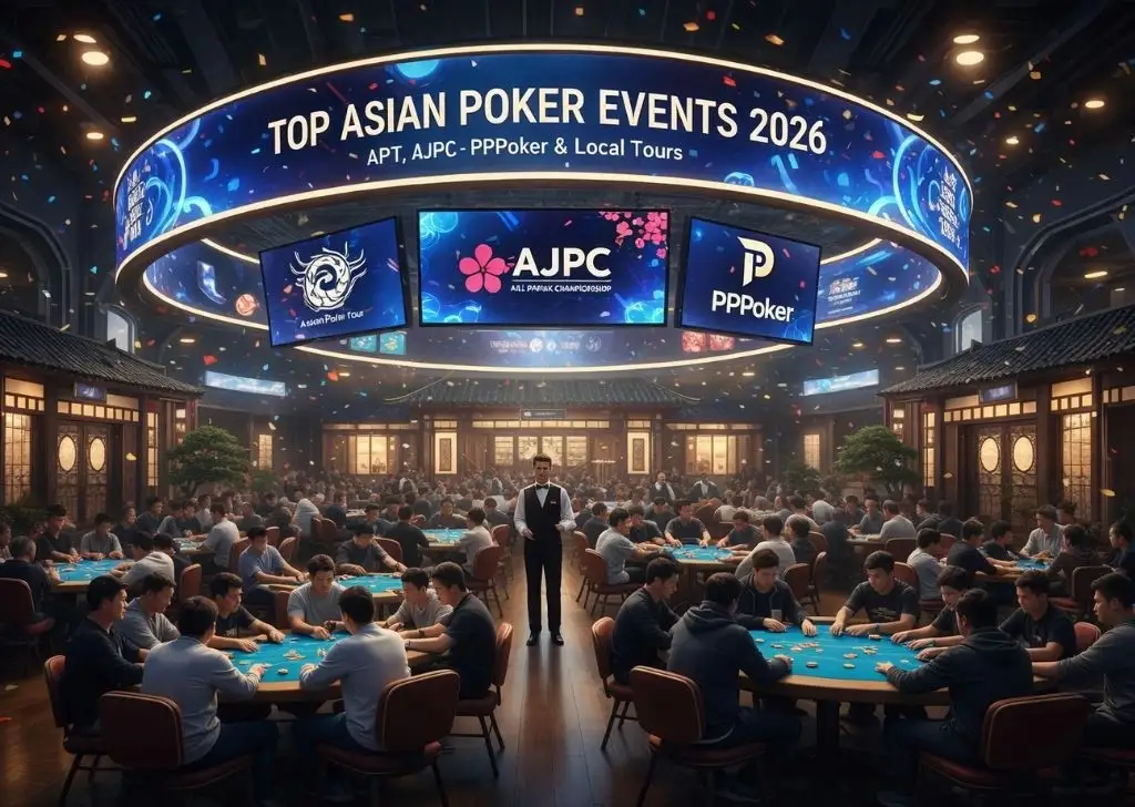 Asian poker events 2026 | Bluffing Monkeys