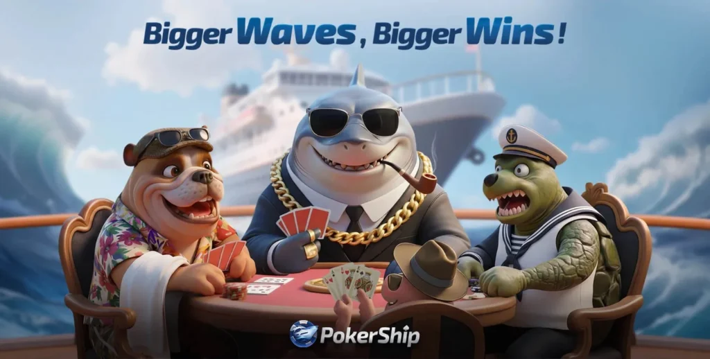 पोकर SHip ऐप | झांसा देने वाले बंदरों