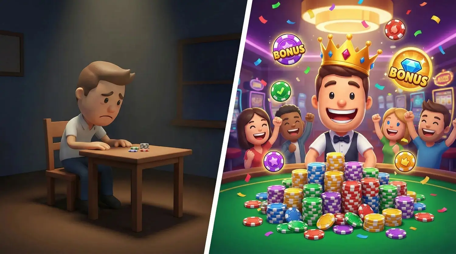 Poker Club vs Solo Play | Bluffing Monkeys