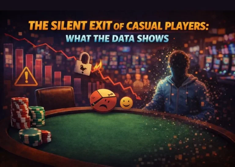 Casual players leaving poker | Bluffing Monkeys