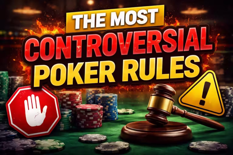 The Most Controversial Poker Rules | Bluffing Monkeys