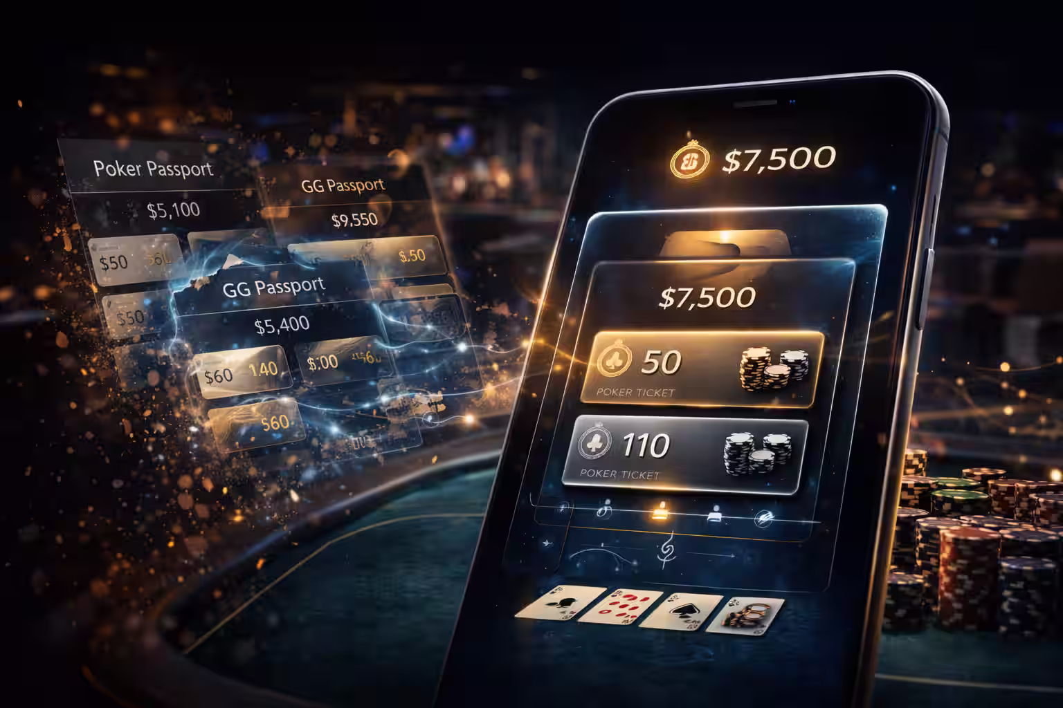 Consolidating poker balances into one | Bluffing Monkeys