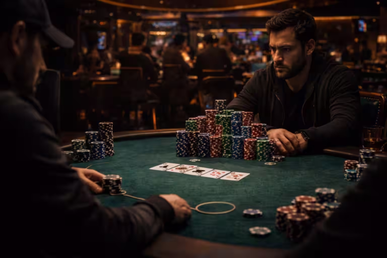 High-stakes showdown at the poker table | Bluffing Monkeys