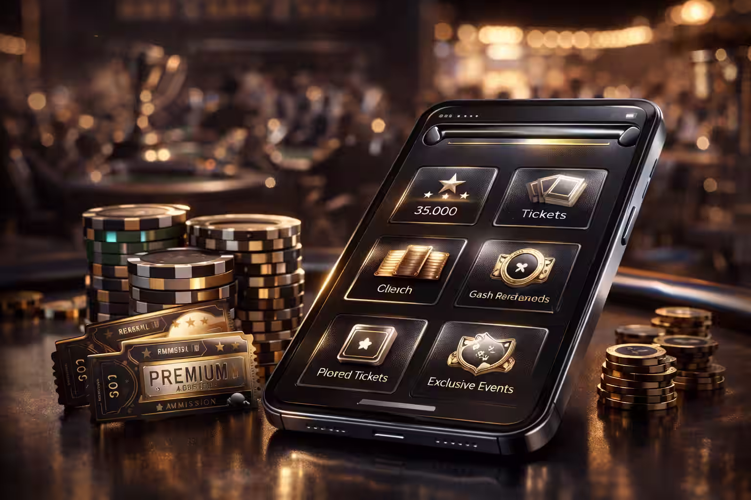 Luxury poker app membership display | Bluffing Monkeys