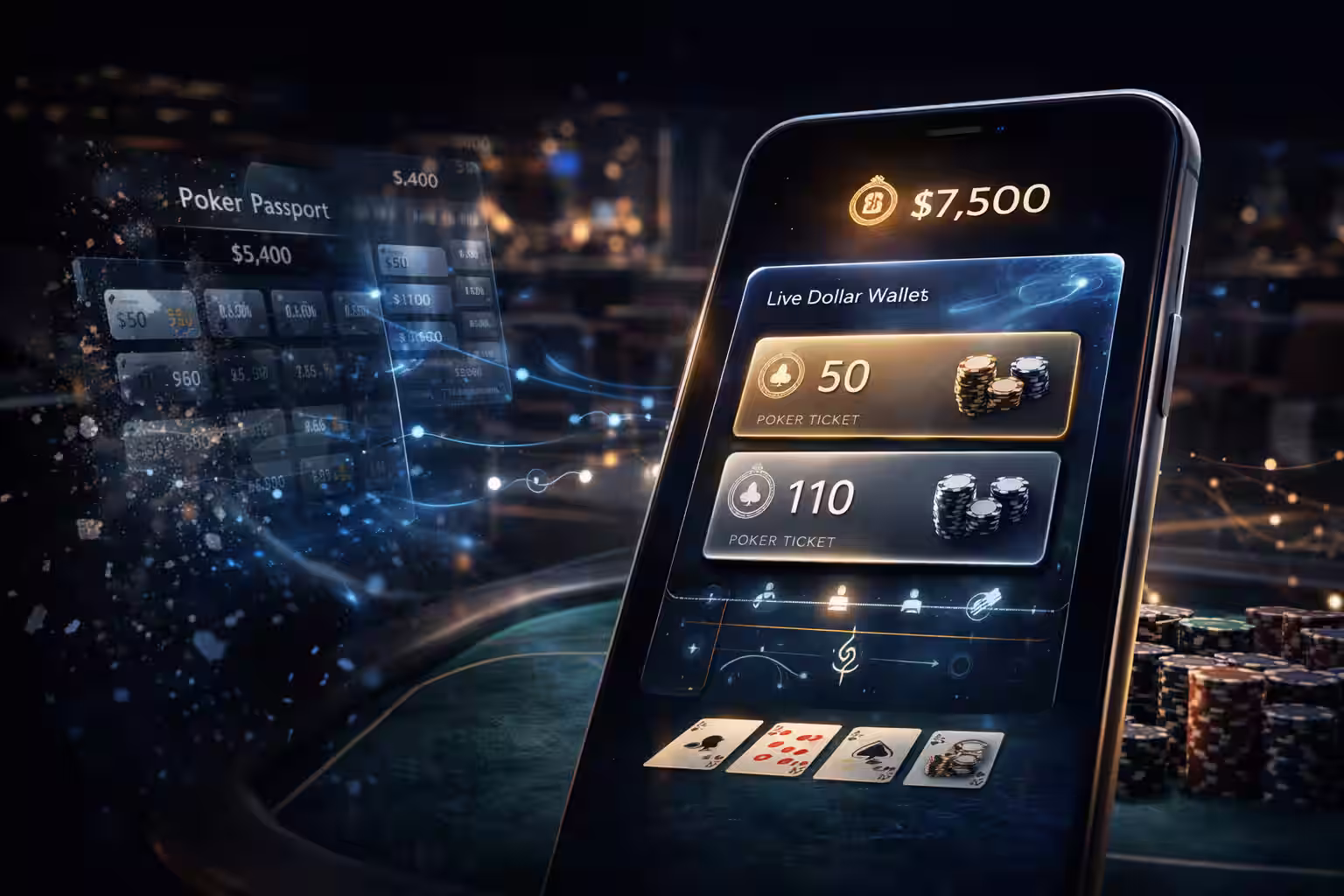 Poker wallet and passport evolution | Bluffing Monkeys