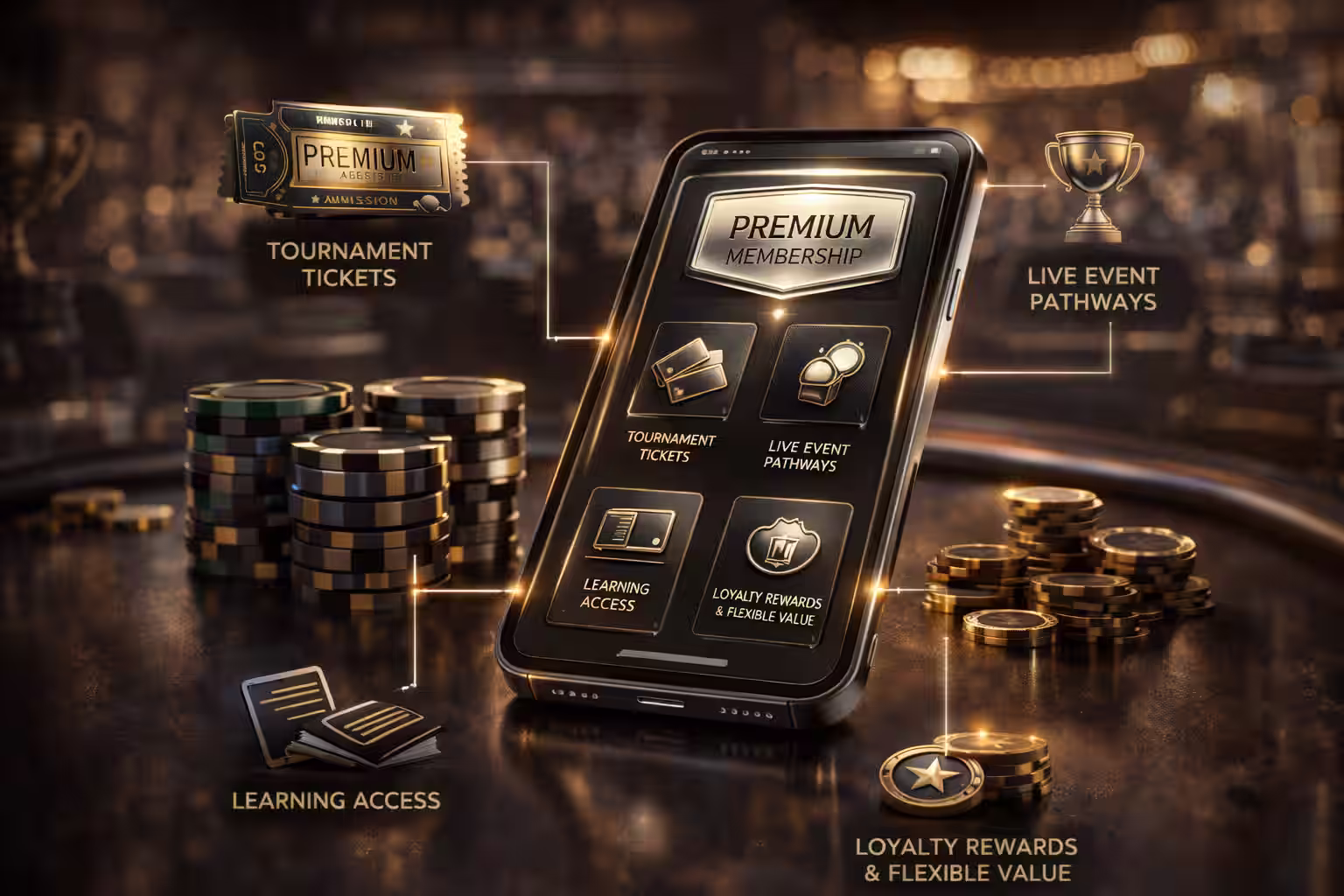 Premium membership poker ecosystem rewards | Bluffing Monkeys
