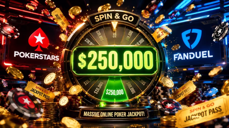 PokerStars on FanDuel 2026: $250K Spin & Go Record, States, App and Shared Liquidity