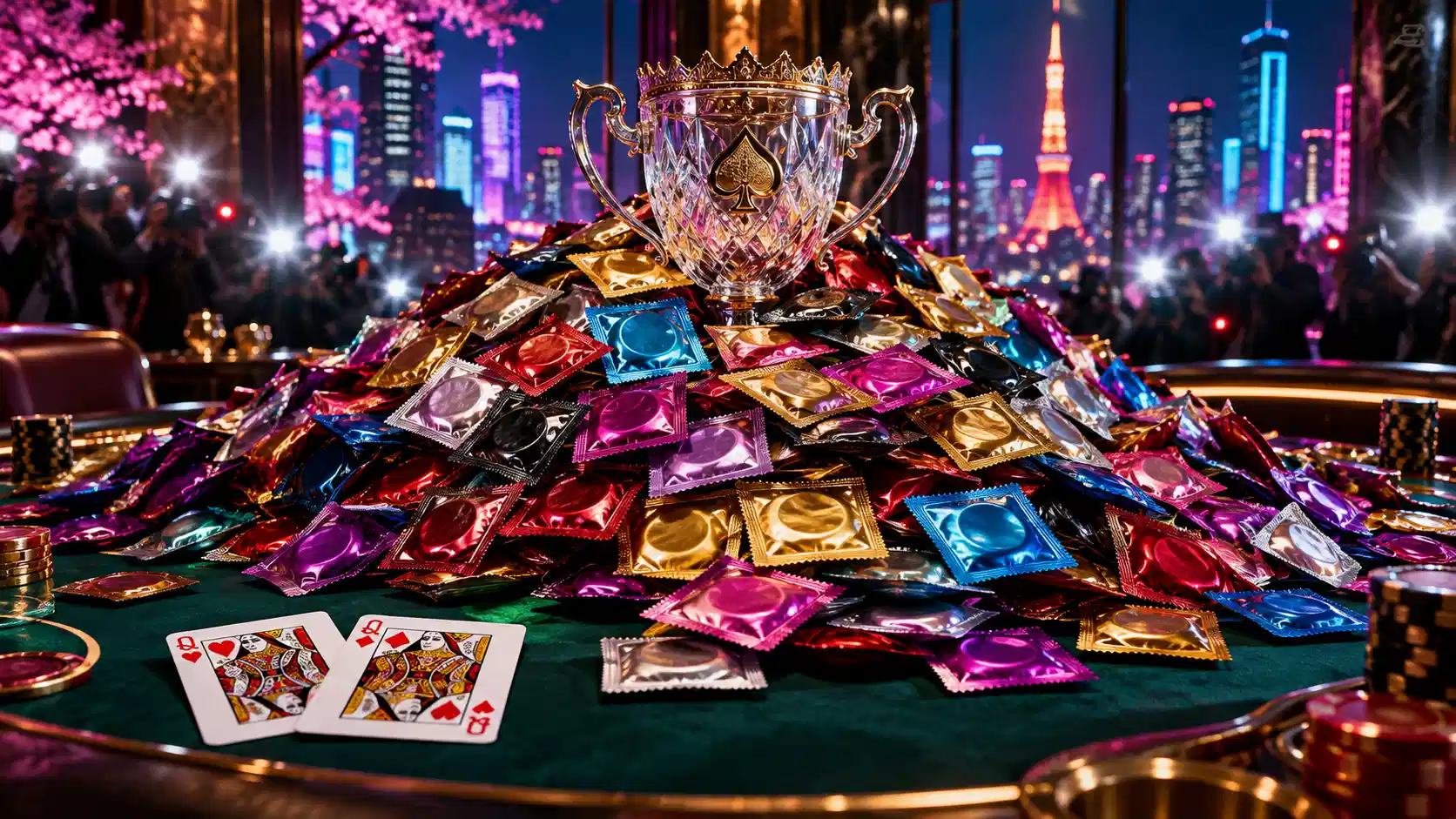 150 Condoms as a Poker Prize? JOPT Ladies Championship Sparks Outrage